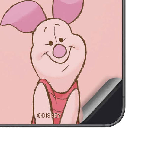 Disney Winnie the Pooh Piglet Portrait Galaxy S25 Skin